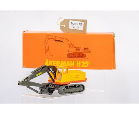 Manufacturer  - NZG | Description - Akerman H25c | Stock Code - 148 | Notes - | Scale - 1:50 | Certificate - No