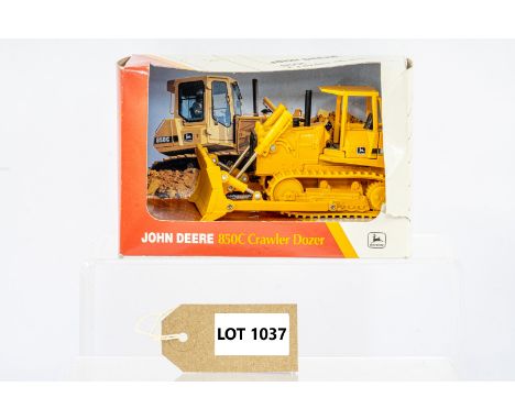 Manufacturer  - ERTL | Description - John Deere 850C Crawler Dozer | Stock Code - 5261 | Notes - None| Scale - 1:50 | Certifi