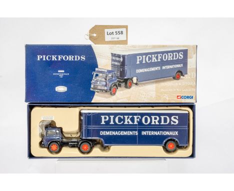 Manufacturer  - Corgi | Description - Bedford TK Box Trailer - Pickfords | Stock Code - CC11401 | Notes - | Scale - 1:50 | Ce