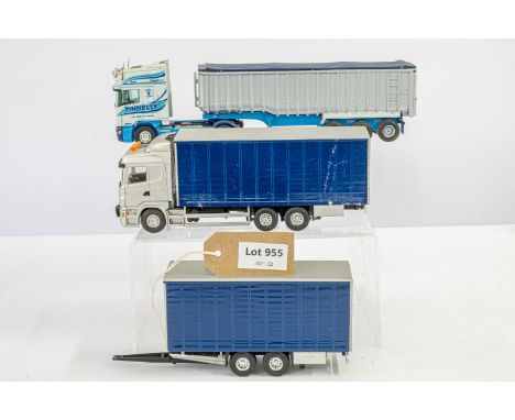 Manufacturer  - Corgi | Description - 2 Assorted Trucks &amp; Trailers - Ideal Code 3  | Stock Code - ? | Notes - No boxes. C