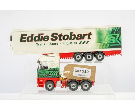 Manufacturer  - Corgi | Description - Mercedes-Benz Actros Fridge Trailer - Eddie Stobart Ltd | Stock Code - CC13801 | Notes 