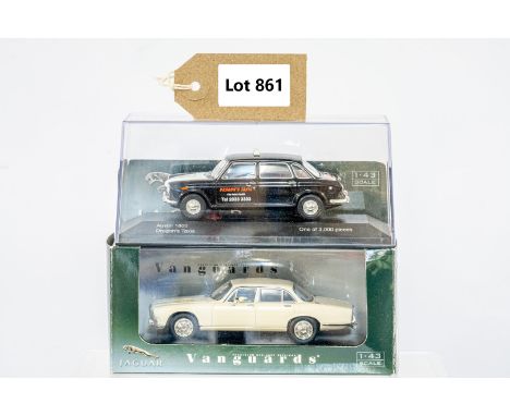 Manufacturer  - Vanguards | Description - Austin 1800 - Dragon's Taxis / Daimler Sovereign - Old English White | Stock Code -