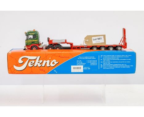 Manufacturer  - N/A | Description - Corgi Scania Lawson Haulage &amp; Tekno Basics Goldhofer Lowloader 4 axle | Stock Code - 