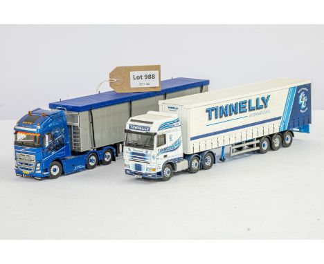 Manufacturer  - ? | Description - 2 x Assorted Loose Truck Models | Stock Code - ? | Notes - No boxes| Scale - 1:50 | Certifi