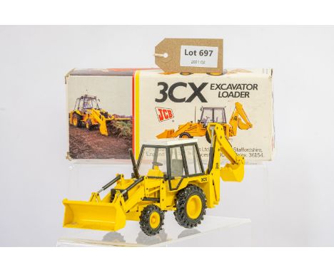 Manufacturer  - NZG | Description - JCB 3CX Eccavator Loader | Stock Code - 277 | Notes - | Scale - 1:35 | Certificate - No