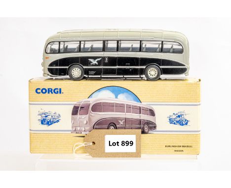 Manufacturer  - Corgi | Description - Burlingham Seagull - S&amp;J Wood | Stock Code - 97170 | Notes - None| Scale - 1:50 | C