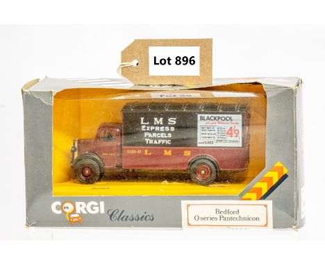 Manufacturer  - Corgi | Description - Bedford O series van - L.M.S Express Parcels Traffic | Stock Code - 97120 | Notes - In 