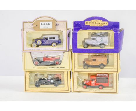 Manufacturer  - Lledo | Description - 6 x Assorted Boxed Models | Stock Code - N/A | Notes - | Scale - n/a | Certificate - No