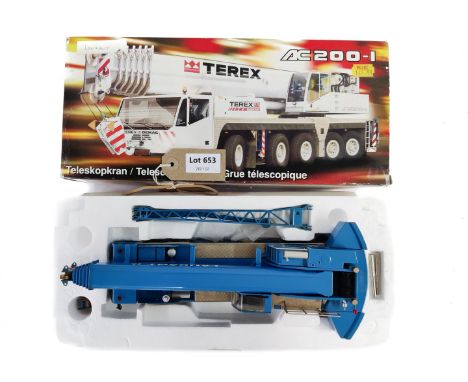 Manufacturer  - NZG | Description - Terex Demag AC200-1 Laukant | Stock Code - 514 | Notes - | Scale - 1:50 | Certificate - N