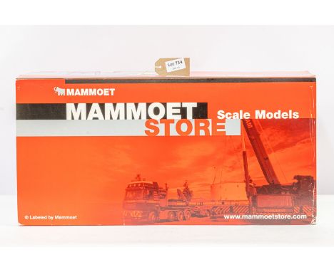 Manufacturer  - Conrad | Description - Mammoet LR1750 Crawler Crane | Stock Code - 2736/01 | Notes - | Scale - 1:50 | Certifi