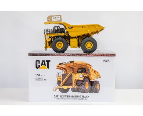 Manufacturer  - Diecast Masters | Description - CAT 797F Tier 4 Mining Truck | Stock Code - 85655 | Notes - Mint condition| S