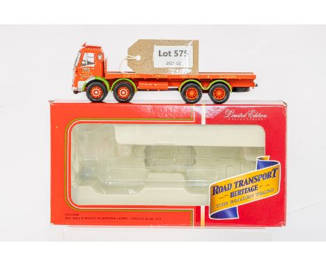 Manufacturer  - Corgi | Description - AEC KV 8 Wheel Platform Lorry - Smiles &amp; Co LTD | Stock Code - CC11508 | Notes - | 