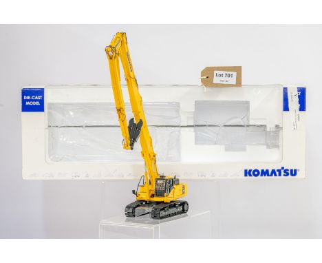 Manufacturer  - Universal Hobbies | Description - Komatsu PC450 Long Boom | Stock Code - UH8011U | Notes - | Scale - 1:50 | C