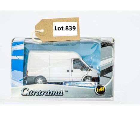 Manufacturer  - Cararama | Description - Ford Transit Van | Stock Code - N/A | Notes - None| Scale - 1:43 | Certificate - No