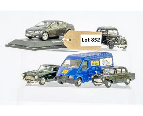 Manufacturer  - N/A | Description - 5 x Assorted Loose Car Models | Stock Code - N/A | Notes - None| Scale - 1:43 | Certifica