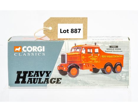 Manufacturer  - Corgi | Description - Scammell Constructor - Siddle Cook | Stock Code - 17501 | Notes - None| Scale - 1:50 | 