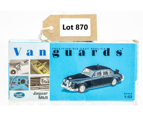 Manufacturer  - Vanguards | Description - Jaguar MKII - Somerset Constabulary | Stock Code - VA08400 | Notes - None| Scale - 