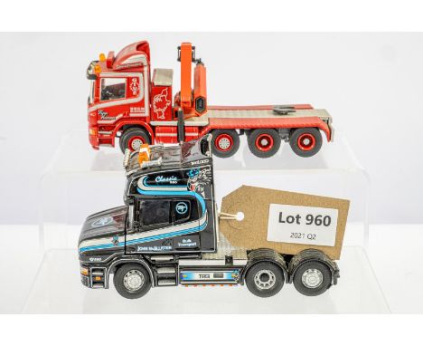 Manufacturer  - ? | Description - 2 assorted loose tractor units CorgiMoyle &amp; Tekno Svaergods | Stock Code - ? | Notes - 