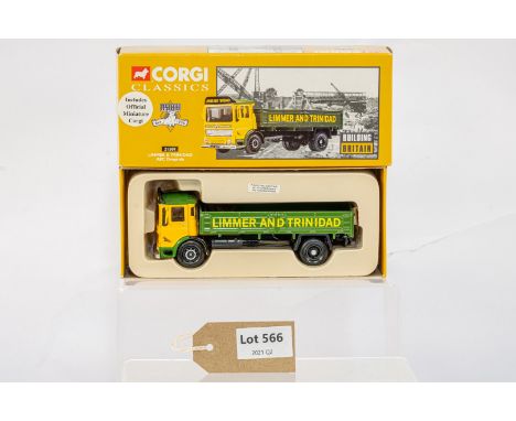 Manufacturer  - Corgi | Description - AEC Dropside - Limmer &amp; Trinidad | Stock Code - 21501 | Notes - | Scale - 1:50 | Ce