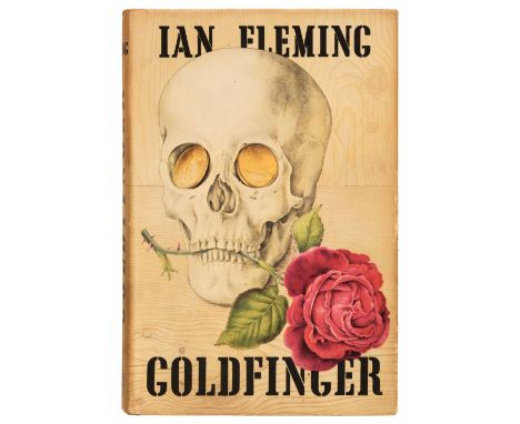 Fleming (Ian). Goldfinger, 1st edition, London: Jonathan Cape, 1959, bookplate of Laurence Clark to front endpaper, original 