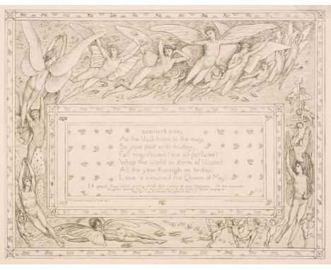 Crane (Walter). The First of May, A Fairy Masque presented in a series of 52 designs, London: Henry Sotheran &amp; Co, 1881, 