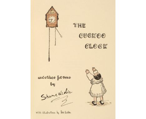 Leslie (Shane). The Cuckoo Clock and Other Poems, privately printed at the Stanbrook Abbey Press, 1987, hand-coloured illustr