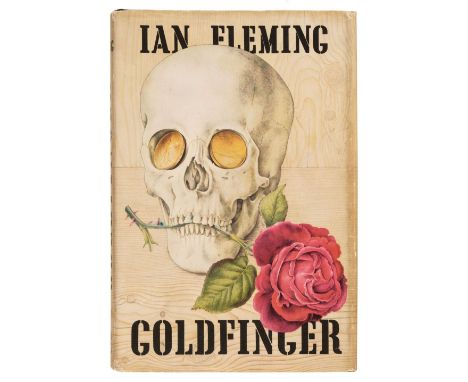 Fleming (Ian). Goldfinger, 1st edition, London: Jonathan Cape, 1959, occasional light spotting, original cloth, dust jacket, 