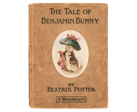 Potter (Beatrix). The Tale of Benjamin Bunny, 1st edition, 1st issue, London and New York: Frederick Warne and Co., 1904, 1st