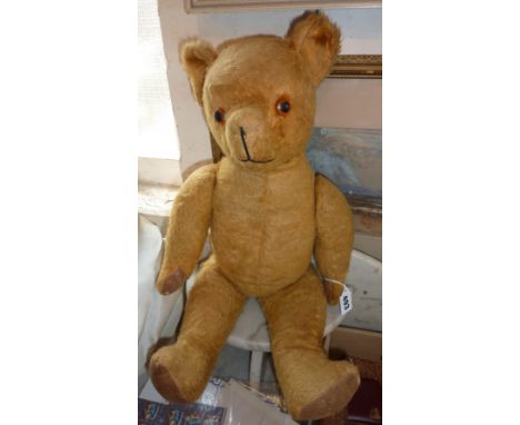 Large vintage humpback jointed Teddy Bear