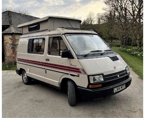 A 1993 RENAULT TRAFIC RIMINI CAMPERVAN Registration Number: L914 MTO: Chassis Number: VF1T3X80510716651: Engine Number: l0093