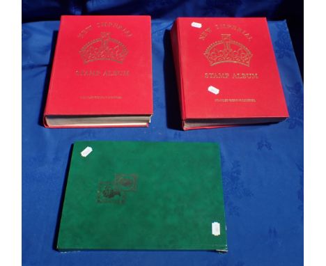 A NEW IMPERIAL STAMP ALBUM VOLS I &amp; II comprising a collection of Commonwealth stamps from 1840-1936 including two Penny 