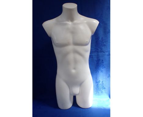 A MALE TORSO SHOP MANNEQUIN 90cm high