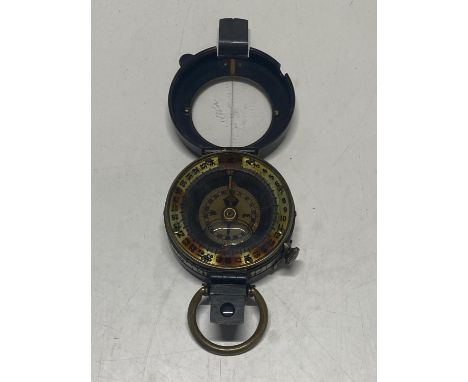 A WW1 F Baker &amp; Son military compass marked 1917 