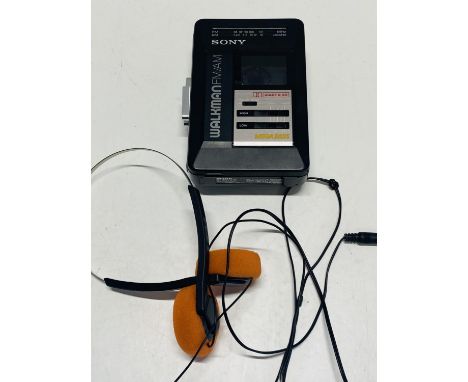 A vintage Sony Walkman (untested) 