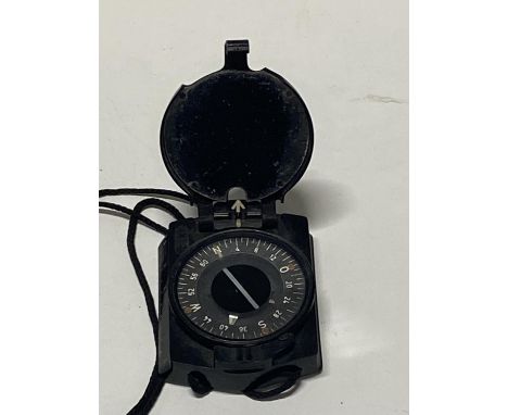 A Bakelite German WW2 military marching compass 