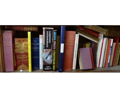 A shelf of Vintage cookery books