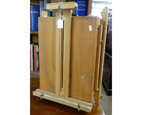 A modern folding artist's easel