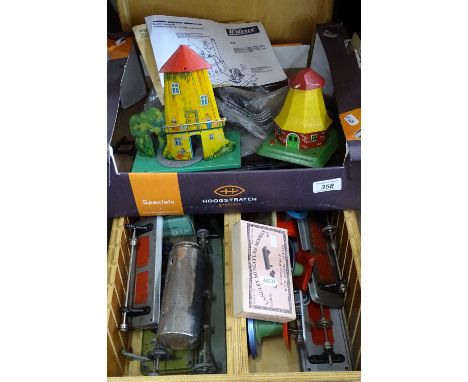 Wilesco steam engine accessories, and miniature models etc
