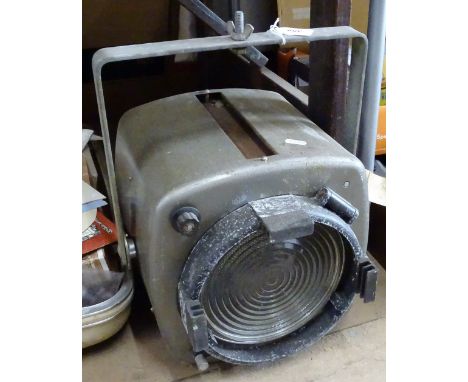 A Vintage stage light