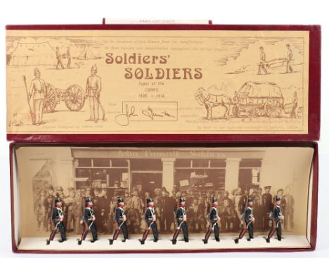 John Tunstill's Soldiers Soldiers British Army set 13 Provost Corps, Infantry sets 13 and 17 (two), Riflemen set 19, Foot Gua