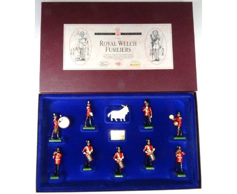 Britains Limited Editions sets 5191, 5193, 5196, 5197 Charge of the Light Brigade, 5297 and Collectors Club Band of the Sherw