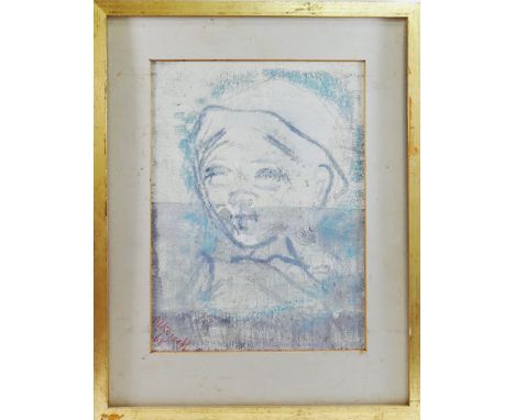 Mary Kessell (1914 - 1977), a portrait of a child, pastel, signed lower right and dated '68, 32cm x 23cm, framed
Possibly sub