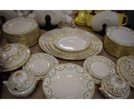 A part tea and dinner service by Anglo China