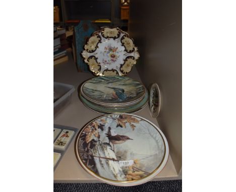 A selection of ceramic display plates