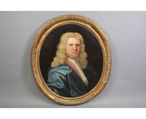 Scottish School - Oil on Canvas. Portrait of a Gentleman, approx 88 x 76 cms, presented in a gilt wood frame, unsigned, entit