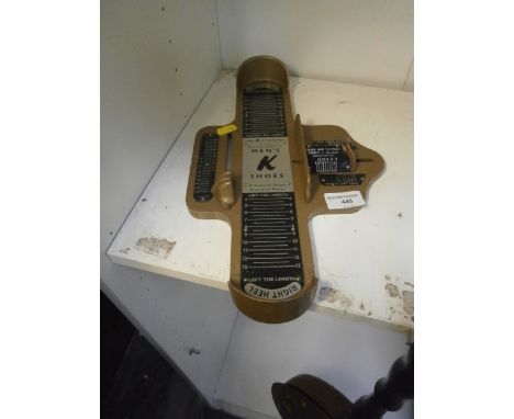 K shoes foot sizer