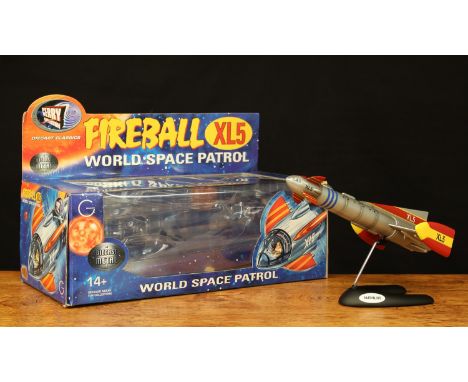 Sci-Fi, Gerry Anderson, Fireball XL5 - a Granada Ventures/Product Enterprise Ltd World Space Patrol detailed diecast model, b