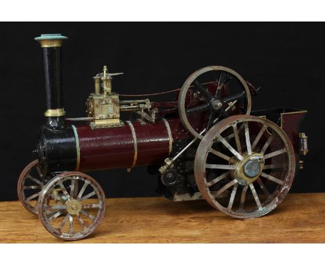 Charles Burrell &amp; Sons Ltd (Engineers, Thetford Norfolk) - a scratch-built live steam agricultural traction engine, unnam