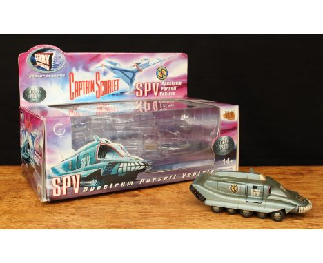 Sci-Fi, Gerry Anderson, Captain Scarlet - a Granada Ventures/Product Enterprise Ltd SPV Spectrum Pursuit vehicle detailed die