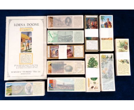Trade cards, Typhoo, 11 wrapped 'T' size sets (all appear complete but not individually checked), British Birds & Their Eggs,